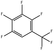 2,3,4,5-テトラフルオロベンゾトリフルオリド 化学構造式