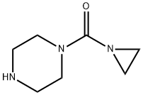 Piperazine, 1-(1-aziridinylcarbonyl)- (6CI,8CI) Structure