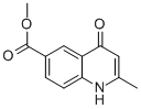 METHYL 2-METHYL-4-OXO-1,4-DIHYDROQUINOLINE-6-CARBOXYLATE Struktur