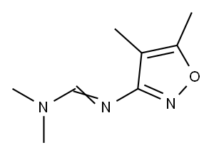 Methanimidamide, N-(4,5-dimethyl-3-isoxazolyl)-N,N-dimethyl- (9CI),654052-22-9,结构式