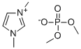 1,3-DIMETHYLIMIDAZOLIUM DIMETHYL PHOSPHATE Struktur