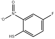 4-Fluoro-2-nitrobenzenethiol, 4-Fluoro-2-nitrophenyl mercaptan Structure