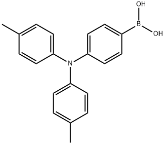 [4-[bis(4-methylphenyl)amino]phenyl]Boronic acid Structure