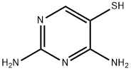5-Pyrimidinethiol, 2,4-diamino- (9CI) 结构式