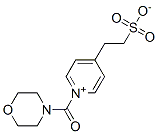 1-(morpholinocarbonyl)-4-(2-sulphonatoethyl)pyridinium Struktur
