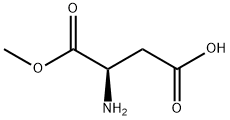 D-アスパラギン酸1-メチル 化学構造式
