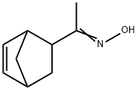 1-bicyclo[2.2.1]hept-5-en-2-ylethan-1-one oxime 结构式