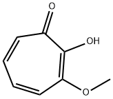 3-methoxytropolone Structure
