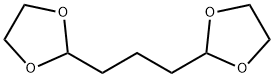 2,2'-トリメチレンビス(1,3-ジオキソラン) 化学構造式
