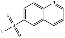 キノリン-6-スルホニルクロリド 化学構造式