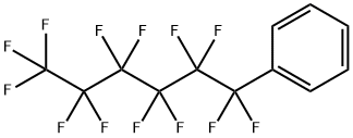 BENZENE, (1,1,2,2,3,3,4,4,5,5,6,6,6-TRIDECAFLUOROHEXYL)-, 65440-93-9, 结构式