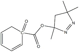 (3,5,5-trimethyl-1-oxido-4H-pyrazol-3-yl) benzoate,65441-83-0,结构式