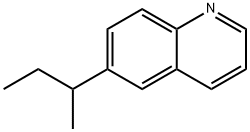 仲丁基喹啉, 65442-31-1, 结构式