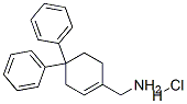 (4,4-diphenyl-1-cyclohexenyl)methanamine hydrochloride 结构式