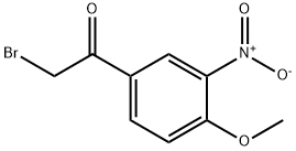 2-溴-1-(4-甲氧基-3-硝基苯基)-1-乙酮, 65447-49-6, 结构式