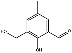 3-(羟甲基)-5-甲基水杨醛, 65448-72-8, 结构式