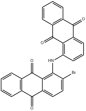 2-bromo-1,1'-iminodianthraquinone Structure