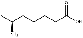 [S,(-)]-6-Aminoheptanoic acid Struktur