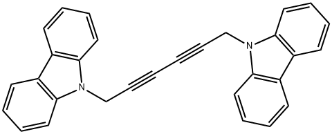 1,6-DI-(N-CARBAZOLYL)-2,4-HEXADIYNE Structure