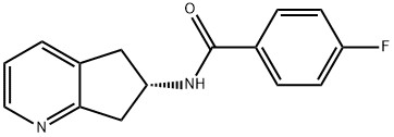 Benzamide, N-[(6S)-6,7-dihydro-5H-cyclopenta[b]pyridin-6-yl]-4-fluoro- (9CI)|