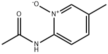 N-(5-Methyl-1-Oxido-2-Pyridinyl) Acetamide 结构式