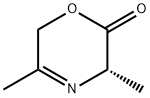 2H-1,4-Oxazin-2-one,3,6-dihydro-3,5-dimethyl-,(S)-(9CI) Struktur