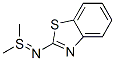 Sulfilimine, N-2-benzothiazolyl-S,S-dimethyl- (9CI) Structure