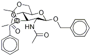 1,3-O-Dibenzyl-N-acetyl-β-D-glucosaMine 4,6-Diacetate, 65493-23-4, 结构式