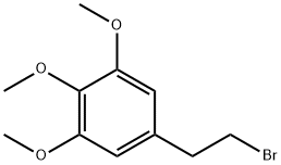 5-(2-BROMOETHYL)-1,2,3-TRIMETHOXYBENZENE, 65495-26-3, 结构式