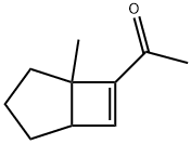 Ethanone, 1-(5-methylbicyclo[3.2.0]hept-6-en-6-yl)- (9CI) Struktur