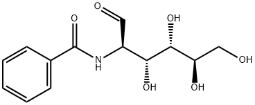 N-ベンゾイル-D-グルコサミン 化学構造式