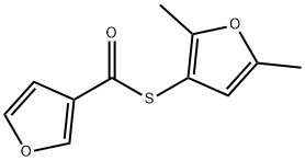 2,5-二甲基-3-呋喃硫醇糠酸酯 结构式