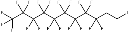 1,1,1,2,2,3,3,4,4,5,5,6,6,7,7,8,8,9,9-nonadecafluoro-11-iodoundecane Struktur