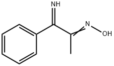 2-Propanone,  1-imino-1-phenyl-,  oxime Structure