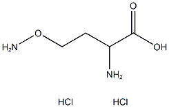 2-氨基-4-(氨基氧基)丁酸二盐酸盐, 65518-20-9, 结构式