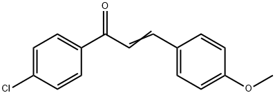 1-(4-氯苯基)-3-(4-甲氧基苯基)-2-丙烯-1-酮, 6552-63-2, 结构式