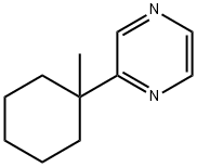 Pyrazine, (1-methylcyclohexyl)- (9CI) Struktur