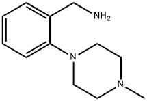1-[2-(4-甲基-1-哌嗪)苯基]甲胺, 655256-68-1, 结构式