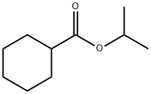 シクロヘキサンカルボン酸イソプロピル 化学構造式