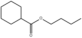 环己烷羧酸丁酯, 6553-81-7, 结构式