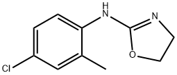 N-(2-メチル-4-クロロフェニル)オキサゾリジン-2-イミン 化学構造式