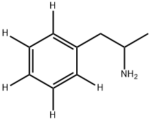 DL-AMPHETAMINE (D5) Struktur
