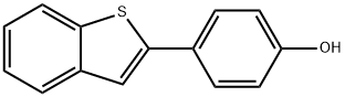 4-[Benzo(b)thiophen-2-yl]phenol Structure