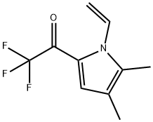 Ethanone, 1-(1-ethenyl-4,5-dimethyl-1H-pyrrol-2-yl)-2,2,2-trifluoro- (9CI) Structure