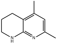 5,7-二甲基-1,2,3,4-四氢-1,8-萘啶, 65541-95-9, 结构式