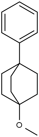 1-Methoxy-4-phenylbicyclo[2.2.2]octane Structure