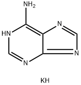 adenine, monopotassium salt Struktur