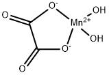 しゅう酸マンガン(II)·2水和物 化学構造式