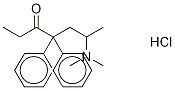 rac Methadone-d3 Hydrochloride Struktur