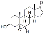 5,6-Epoxy-3-hydroxyandrostan-17-one (3beta,5beta,6beta)- Structure
